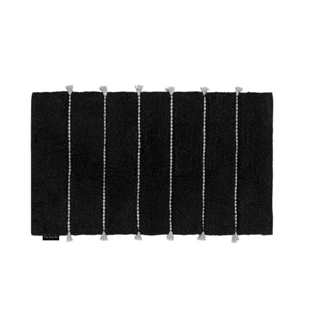Πατάκι Μπάνιου 100% Βαμβάκι 55 x 85 cm Calypso Black Guy Laroche 1127091123006