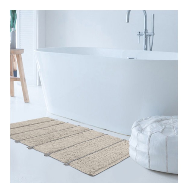 Πατάκι Μπάνιου 100% Βαμβάκι 55 x 85 cm Calypso Natural Guy Laroche 1127091123007