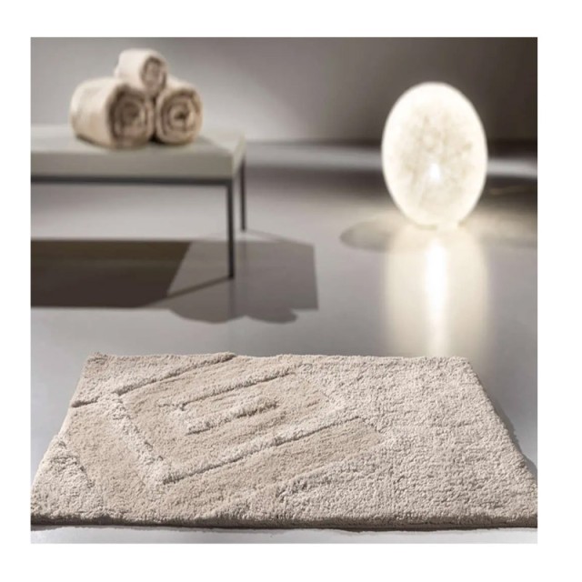 Πατάκι Μπάνιου 100% Βαμβάκι 70 x 120 cm Trivia Natural Guy Laroche 1127091120023
