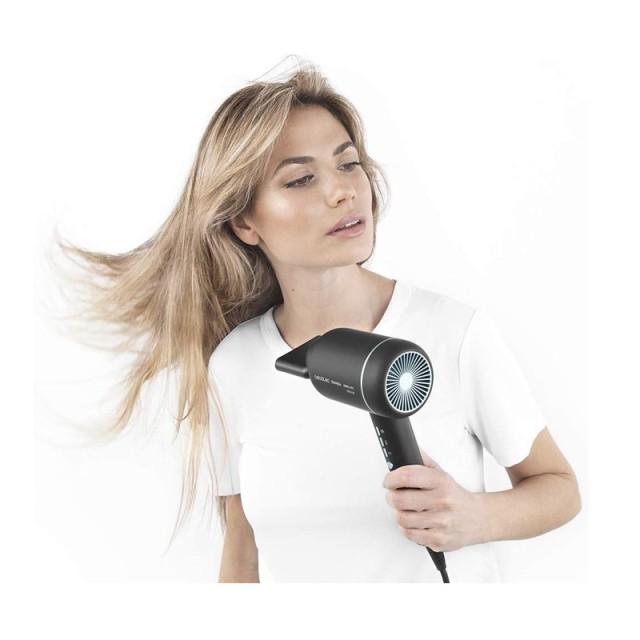 Πιστολάκι Μαλλιών με Ιονιστή 1800 W Cecotec Bamba IoniCare 6000 RockStar Ice CEC-04227