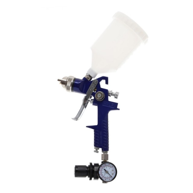 1.4- und 1.7-mm-Obertank-Luftlackierpistole mit Druckregler TAGRED TA133