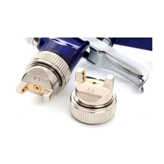 Πιστόλι Βαφής Αέρος Άνω Δοχείου 1.4 και 1.7 mm με Ρυθμιστή Πίεσης T...