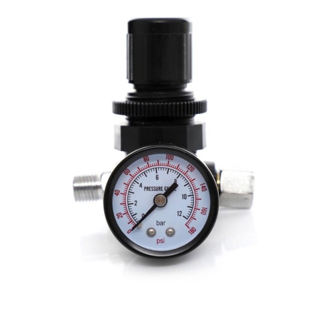 Πιστόλι Βαφής Αέρος Άνω Δοχείου 1.4 και 1.7 mm με Ρυθμιστή Πίεσης T...