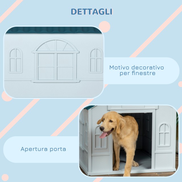 PawHut Kennel για μεσαίους και μεγάλους σκύλους μέγιστο 30kg σε αδι...