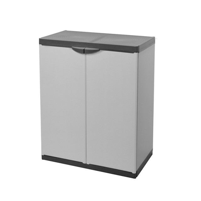 Πλαστική Χαμηλή Δίφυλλη Ντουλάπα 68 x 39.5 x 85 cm MWS17002