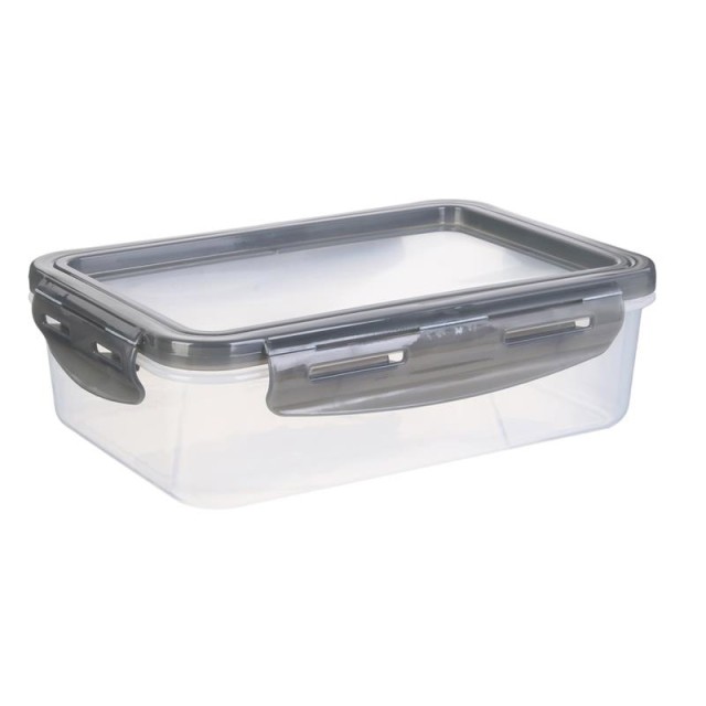 Πλαστικό Φαγητοδοχείο - Lunch Box με Εύκαμπτο Καπάκι 23.5 x 16.5 x 7 cm Cook Concept KA4295