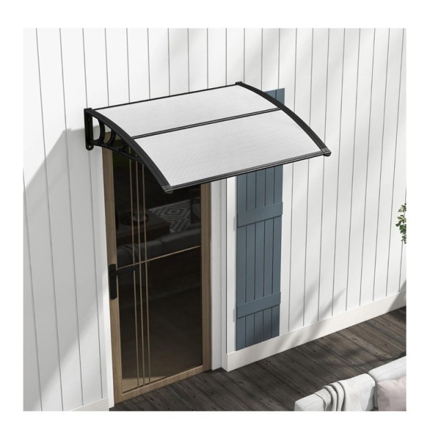Πλαστικό Κιόσκι - Τέντα Πόρτας Εισόδου 122 x 99 x 28 cm Costway NP1...