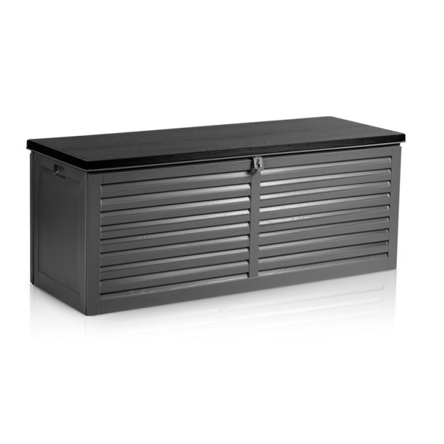 Πλαστικό Μπαούλο Κήπου 390 Lt 143 x 57 x 53.5 cm Plonos PL-801