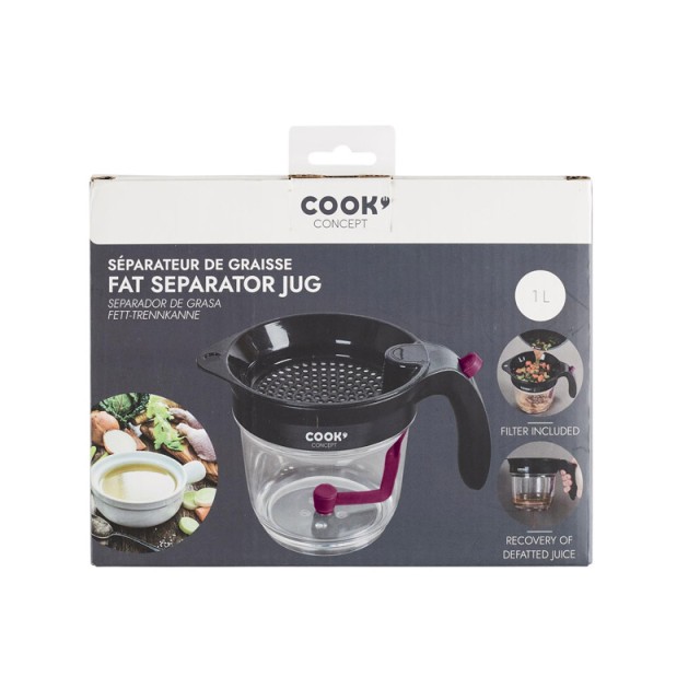 Πλαστικό Σουρωτήρι Λαχανικών 1 Lt Cook Concept KU6729