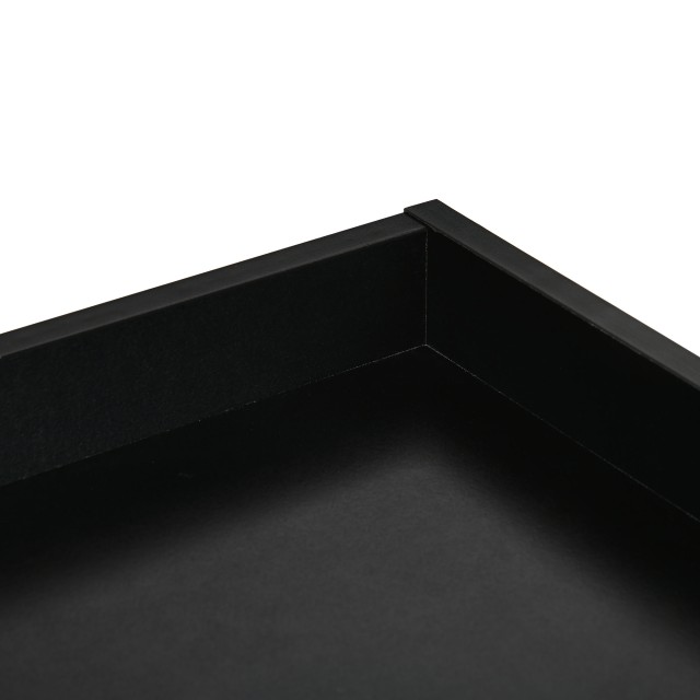 Σετ Κρεμαστά Ξύλινα Κομοδίνα 40 x 30 x 19.5 cm 2 τμχ Χρώματος Μαύρο HOMCOM 831-629V00BK