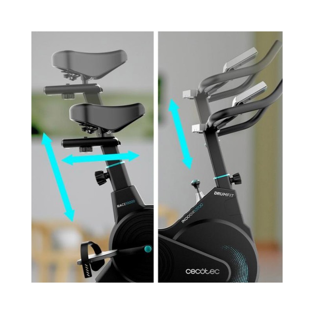 Ποδήλατο Γυμναστικής Cecotec Spinning DrumFit Indoor 10000 Race CEC-07240
