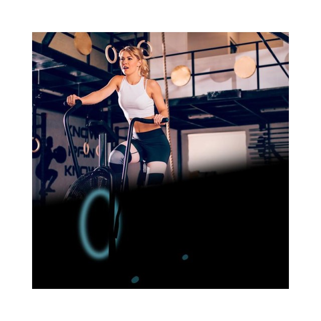 Ποδήλατο Γυμναστικής Spinning με Αντίσταση Αέρα Cecotec DrumFit Cro...