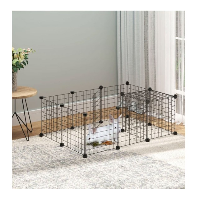 Polymorpher Käfig - Trainingspark für Haustiere 105 x 70 x 35 cm PawHut D51-256