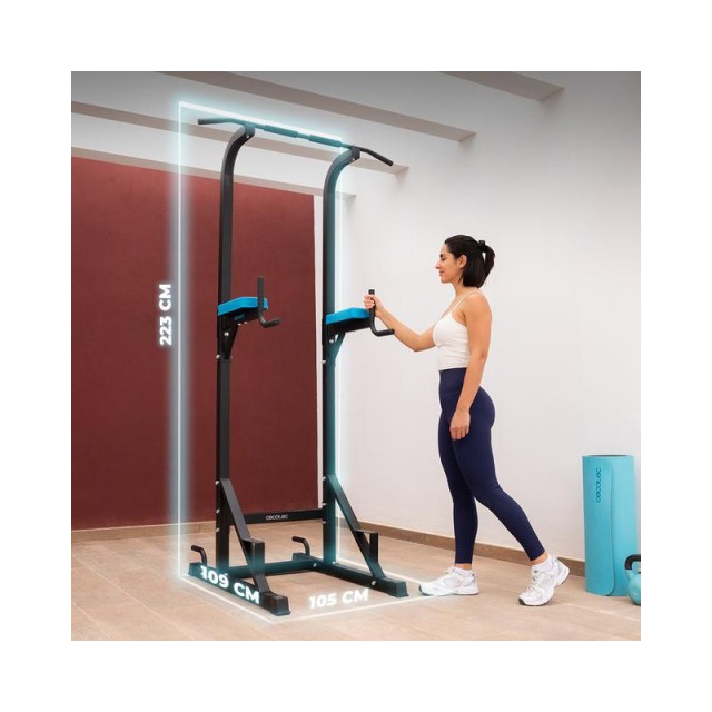 Πολυόργανο Γυμναστικής 105 x 109 x 223 cm Cecotec DrumFit PullUps 4...