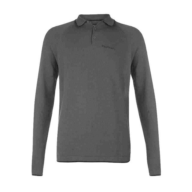 Polo Ανθρακί με Μακρύ Μανίκι Pierre Cardin