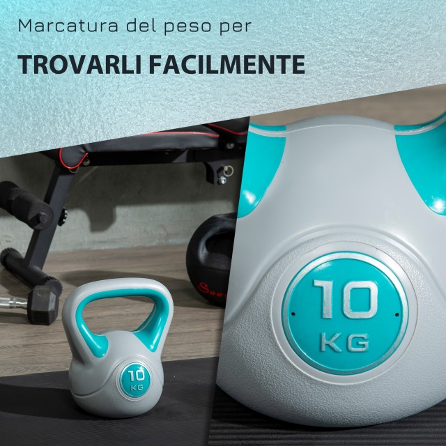 Kettlebell 10 Kg SPORTNOW A91-255V04DG