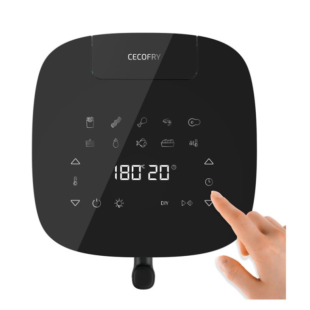 Ψηφιακή Φριτέζα Αέρος Χωρίς Λάδι 5 Lt 1500 W Cecofry Neon 5000 Ceco...
