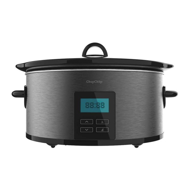 Ψηφιακή Κατσαρόλα 5.5 Lt με Γυάλινο Καπάκι Slow Cooker Cecotec Chup...