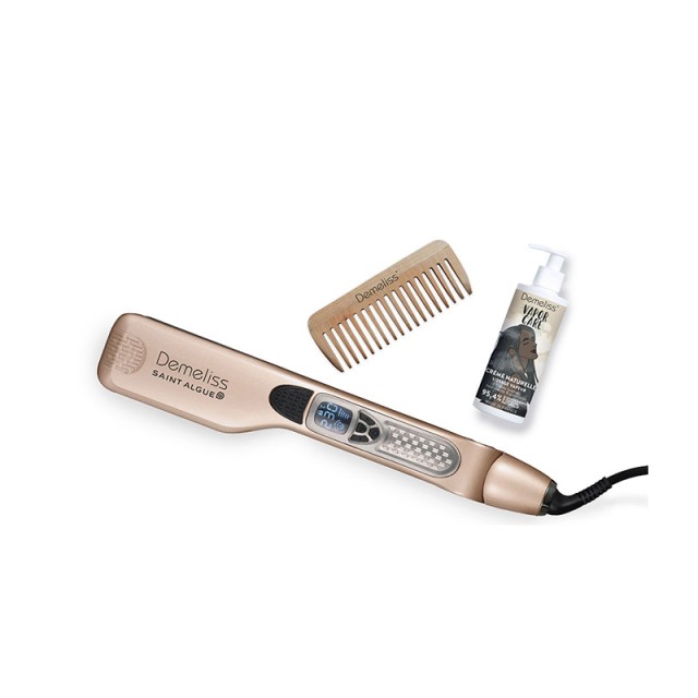 Ψηφιακή Πρέσα Μαλλιών Ατμού 230° C Demeliss Titanum Natural Care Saint Algue 100644