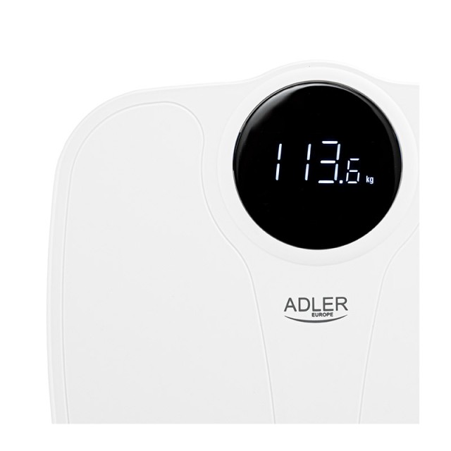 Ψηφιακή Ζυγαριά Μπάνιου Χρώματος Λευκό Adler AD-8172w