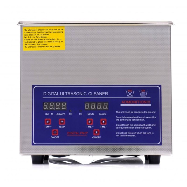 Ψηφιακός Καθαριστής Υπερήχων 6.5 Lt 230 W Kraft&Dele KD-449 Ψηφιακός Καθαριστής Υπερήχων 6.5 Lt 230 W Kraft&Dele KD-449