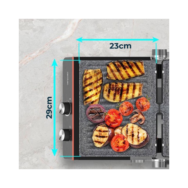 Ψηστιέρα - Γκριλιέρα 2200 W RocknGrill Blaze Neon Cecotec CEC-08054