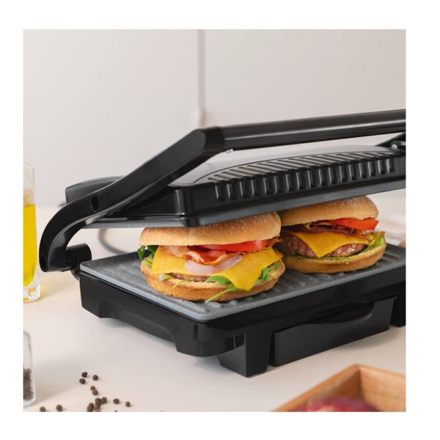 Ψηστιέρα - Γκριλιέρα 1000 W RocknGrill Dark Inox 1000 Cecotec CEC-0...