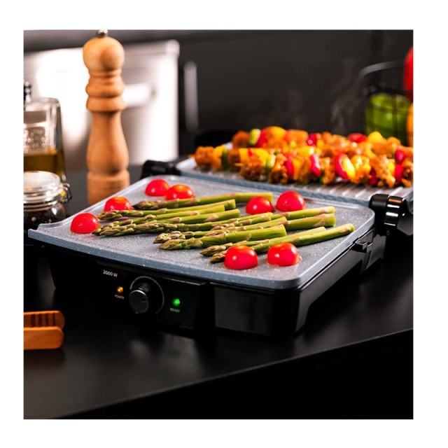 Ψηστιέρα - Γκριλιέρα 2000 W Rock’nGrill 2000 Stone Ceramic Mix&Gril...