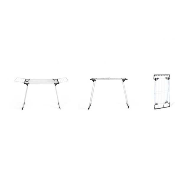 Πτυσσόμενη Απλώστρα 110-210 x 57 x 98 cm Idomya 30120101