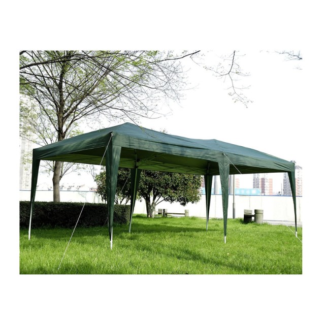 Πτυσσόμενο Κιόσκι Κήπου 3 x 6 x 2.55 m Outsunny 100110-068GR