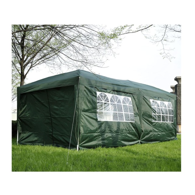 Πτυσσόμενο Κιόσκι Κήπου 3 x 6 x 2.55 m Outsunny 100110-068GR
