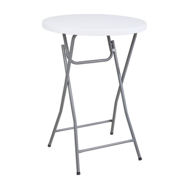Πτυσσόμενο Στρογγυλό Τραπέζι 80 x 110 cm Herzberg HG-5018
