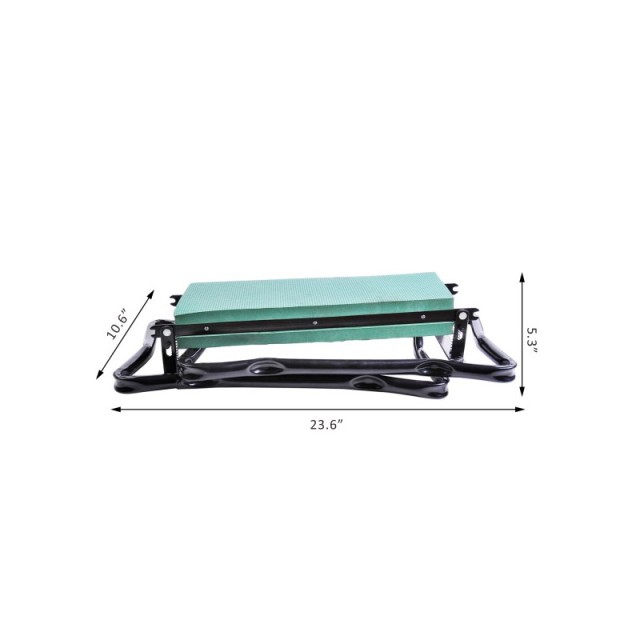 Πτυσσόμενος Πάγκος Κηπουρικής 2 σε 1 58 x 28 x 49 cm HOMCOM 01-0134