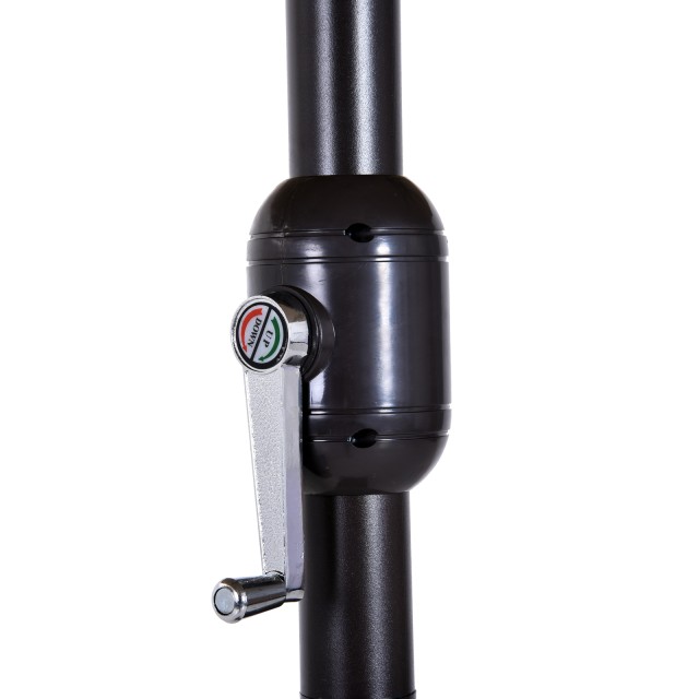Outsunny Outdoor Double Canopy Umbrella, Ecr ?, Καλυμμένη περιοχή: 4,6μ 84D-031V01CF