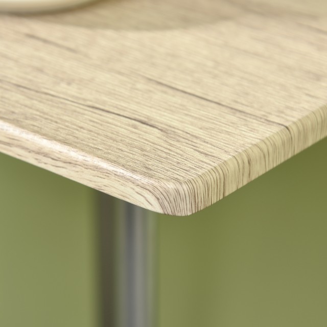 Σετ Μεταλλικό Τετράγωνο Τραπέζι - Bar 60 x 60 x 109.5 cm με 2 Σκαμπό HOMCOM 835-632SR
