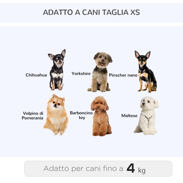 PawHut 2 σε 1 Σακίδιο μεταφοράς για σκύλους και γάτες με τσέπες και τηλεσκοπική λαβή, 42x25x55cm, μπλε D00-136BU