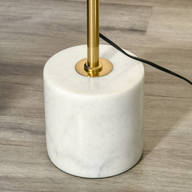 Επιδαπέδιο Μεταλλικό Δίφωτο Φωτιστικό 2 x 40 W HOMCOM B31-311