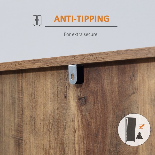 HOMCOM Μοντέρνος μπουφές σε μοριοσανίδα και μέταλλο με 2 ντουλάπια ... HOMCOM Μοντέρνος μπουφές σε μοριοσανίδα και μέταλλο με 2 ντουλάπια ...