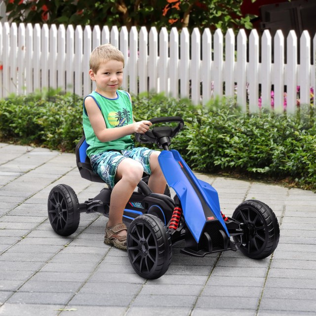 HOMCOM Pedal Go Kart για παιδιά 3-8 ετών με ρυθμιζόμενο κάθισμα και...