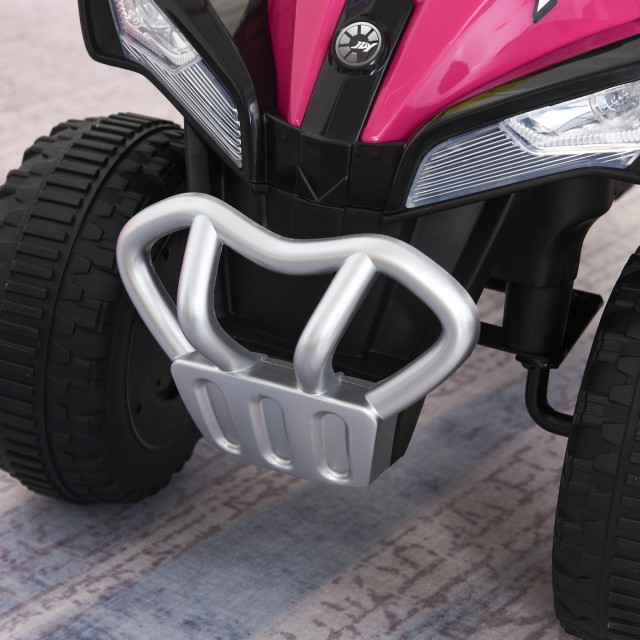 HOMCOM Quad for Kids Push Ride με Φώτα και Ήχους, 18-36 μηνών 370-096PK