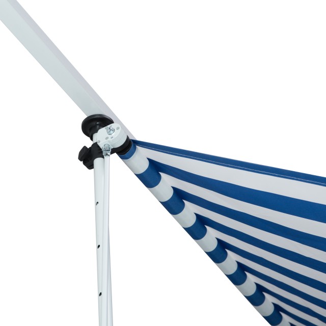 Outsunny Outdoor Roller Τέντα με μανιβέλα, ρυθμιζόμενο ύψος και γωνία, 200x150cm 840-182BU