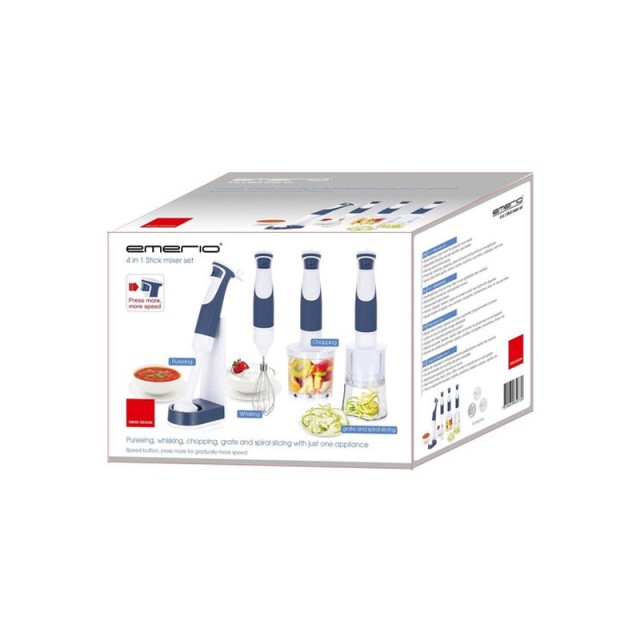 Ραβδομπλέντερ Χειρός 4 σε 1 500 W Emerio HB-113258.2