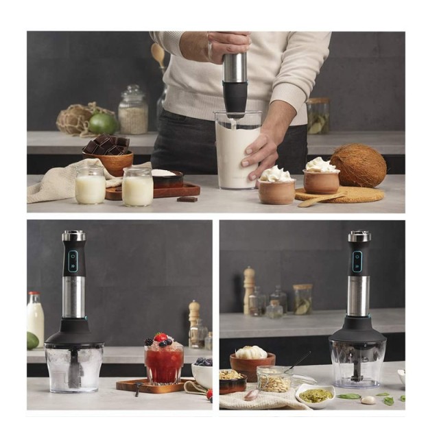 Ραβδομπλέντερ Χειρός Power TitanBlack 1500 XL Cream & Crush Cecotec CEC-04272