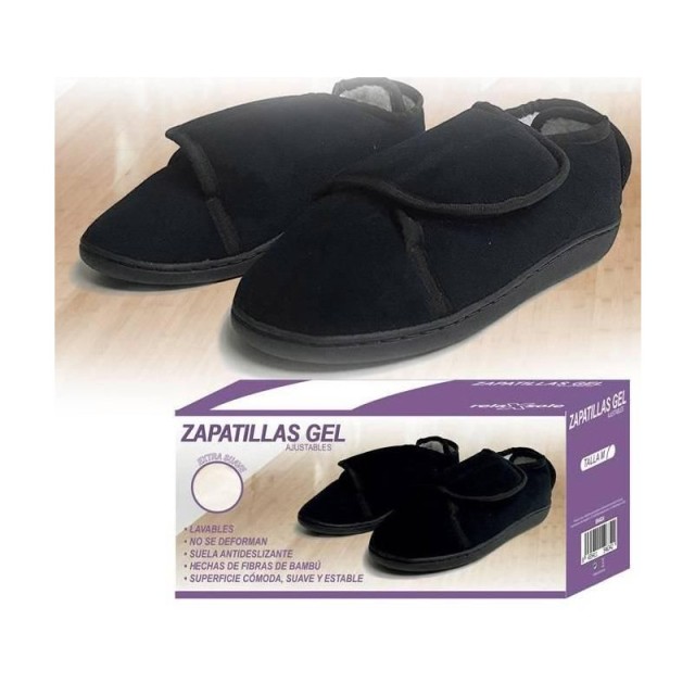 Ρυθμιζόμενες Παντόφλες με Gel Πάτο Extra Large GEM BN4636