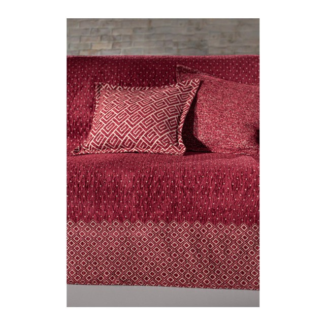 Ριχτάρι Πολυθρόνας 150 x 180 cm Libra Burgundy Guy Laroche 1133030222004