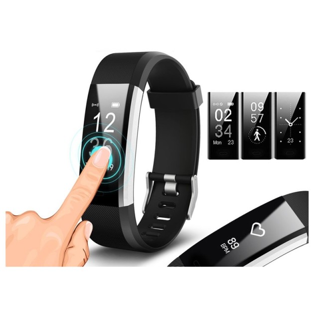 Ρολόι Fitness Tracker Aquarius AQ125HR με Μετρητή Καρδιακών Παλμών ...
