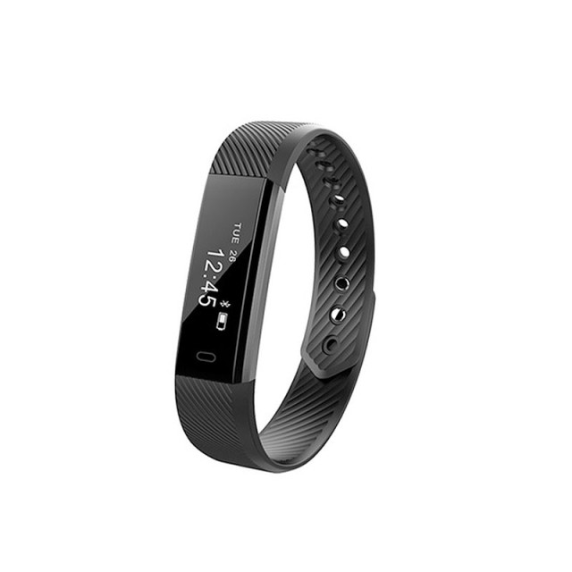 Ρολόι Fitness Tracker Aquarius AQFW02 με Οθόνη Αφής Χρώματος Μαύρο ...