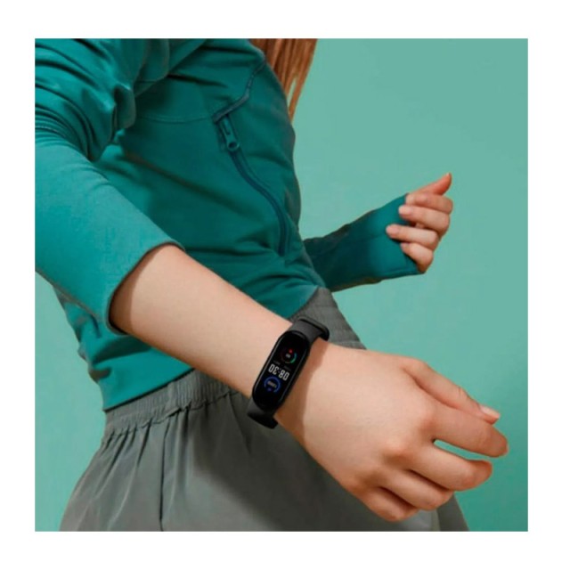 Ρολόι Fitness Tracker με Πιεσόμετρο και Μετρητή Καρδιακών Παλμών Smart Band M6 Χρώματος Μαύρο SPM M6-MAGN-Black