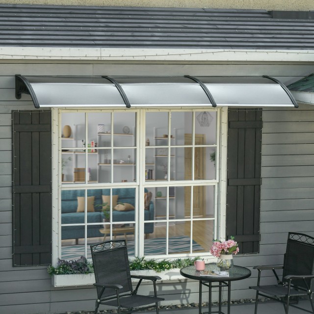 Outsunny Outdoor Shelter για Παράθυρα και Πόρτες, από Πολυκαρβονικό...