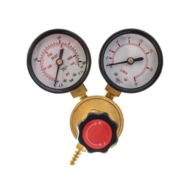 Ρυθμιστής Πίεσης Διοξειδίου (CO2) και Argon POWERMAT PM-RCO2